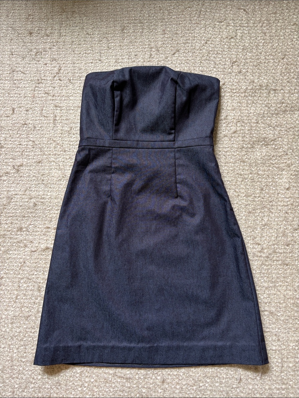 💙NWOT Merona Women’s Size 2 Denim Strapless Dress